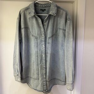 Wild Fable Light Blue Denim Shirt